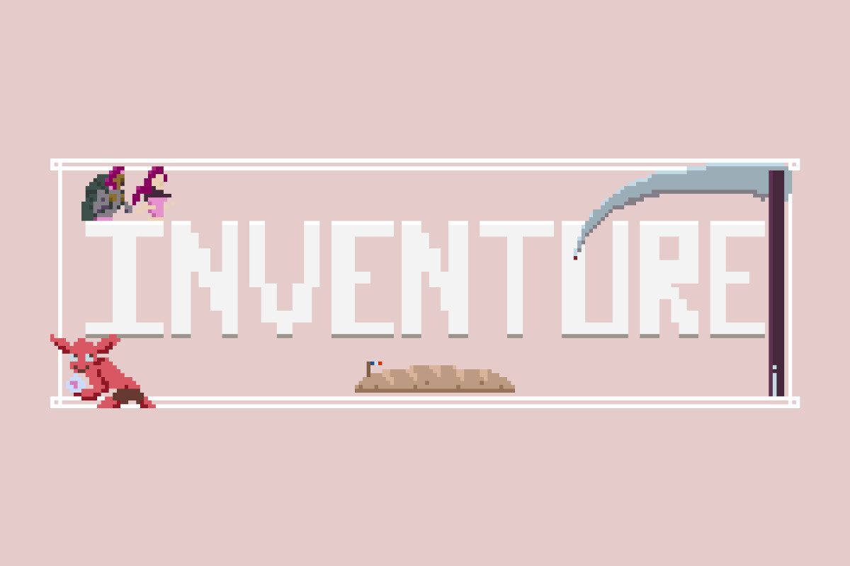 the word 'Inventure' written in a blocky font